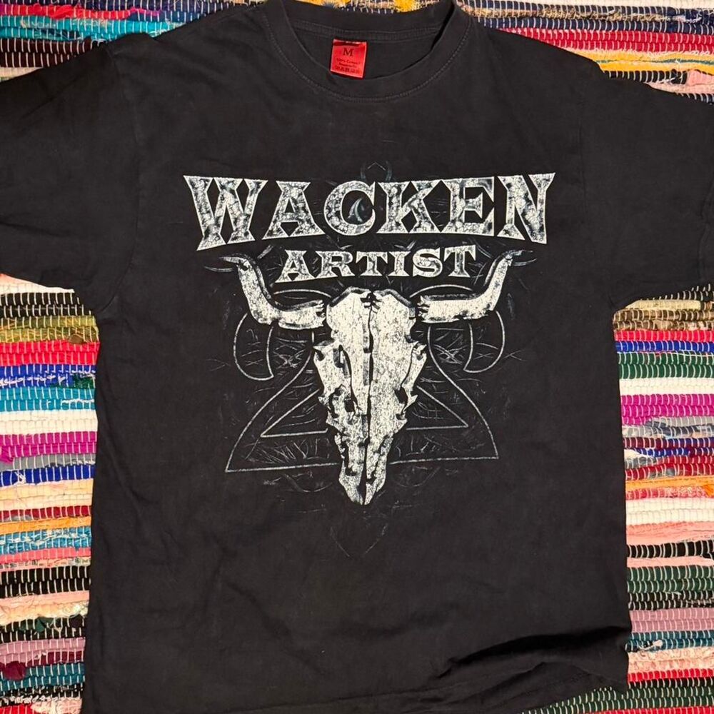 Unbranded Men's Black and Grey T-shirt
